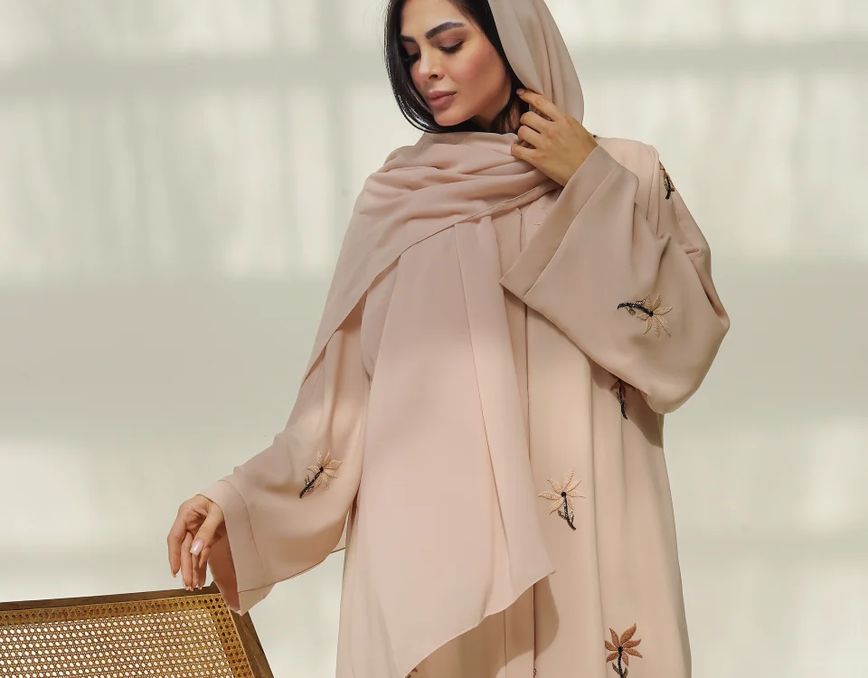 how to style your abaya
